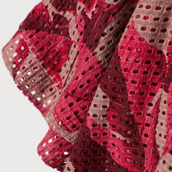 Johanna Ortiz x H&M Eyelet Embroidered Dress NEW W/O TAGS - Picture 4 of 9